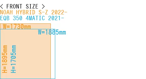 #NOAH HYBRID S-Z 2022- + EQB 350 4MATIC 2021-